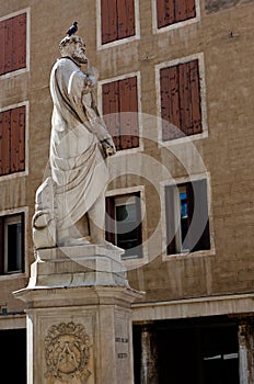 Statue Andrea Palladio, Vicenza, Veneto, Italy