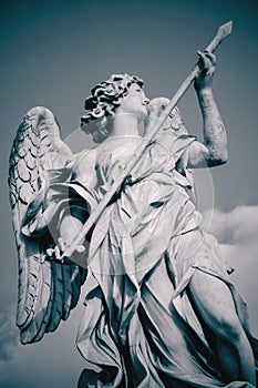 Statue of Angel with the Lance, Rome, Italy