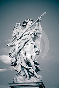 Statue of Angel with the Lance, Rome, Italy