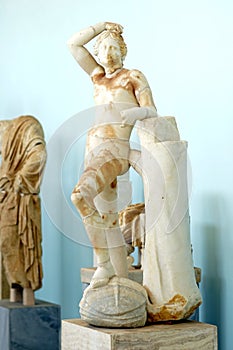 Statue of Apollo, Archeological Museum of Delos, Myconos, Cyclades