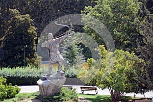 Statue of Arash, Tehran, Iran