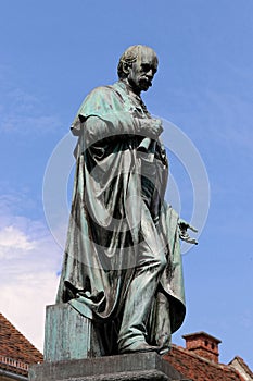 Statue of the Archduke John of Austria Graz, Styria, Austria