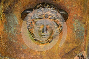 The statue in the archeological area of Agrigento