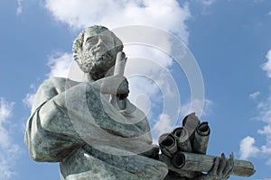 Statue of Aristotle photo