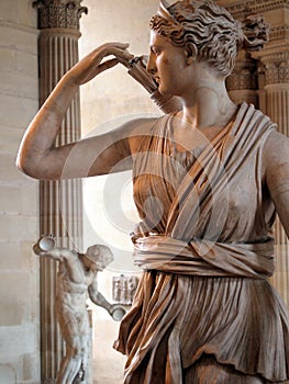 Statue of Artemis, the Louvre, Paris