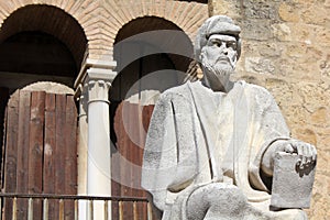 Statue of Averroes in Cordoba