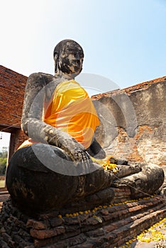 Statue in Ayuddhaya Thailand