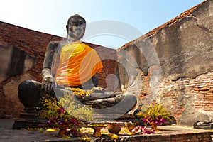Statue of in Ayuddhaya Thailand