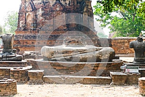 Statue of Ayutthaya Buddha Statue