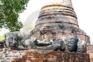 Statue of Ayutthaya Buddha Statue