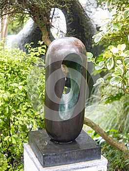 Statue by Barbara Hepworth