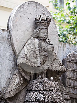 Statue in Basilica del Santo Nino. Cebu, Philippines. photo