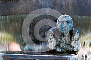 Statue in a Berlin Fountain