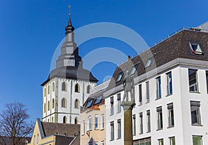 Statue of Bernhard II in the historic center of Lippstadt