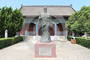 The Statue of Bian Que in Bian Que Memorial Hall, Lintong, China