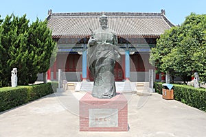 The Statue of Bian Que in Bian Que Memorial Hall, Lintong, China photo
