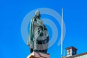 Statue of Birger Jarl in Stockholm, Sweden