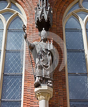 Statue of Bishop Albrecht von Buxthoeven