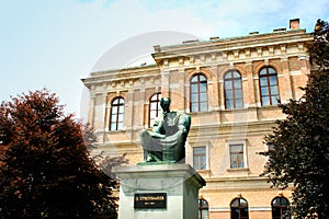 Statue of Bishop Strossmayer by Ivan Mestrovic, Located in Park photo