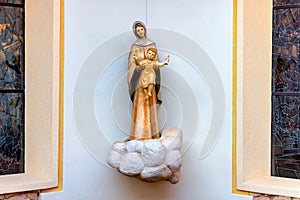 Statue of the Blessed Virgin Mary with Child Jesus in Medjugorje