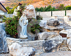 Statue of the Blessed Virgin Mary in Medjugorje