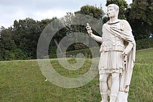 Statue in Boboli Gardens - Florence, Tuscany, Italy