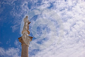 Statue of Bocage in Setubal