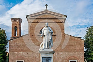 Statue of Boccaccio photo