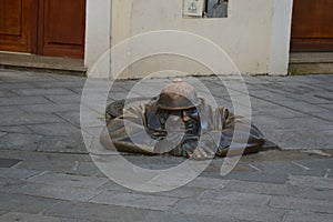 Statue in Bratislava