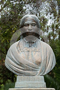 Statue of Brigida GarcÃÂ­a, mother of Benito Juarez, Mexico photo