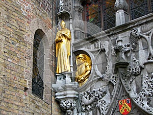 Statue Brugge Belgium