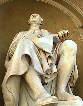 Statue of Brunelleschi,Dome of Florence, Italy