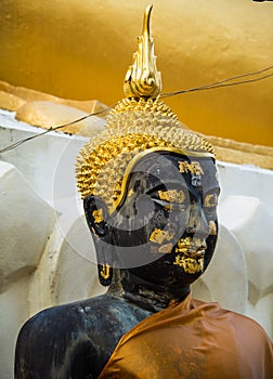 Statue buddha image at Doikham Temple,chiangmai Thailand.