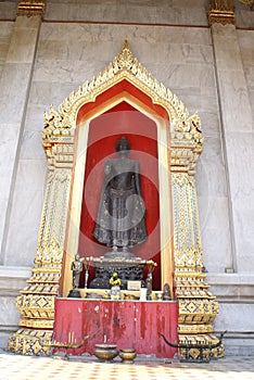 Statue of Buddha, The Marble Temple, Bangkok, Thailand, Asia
