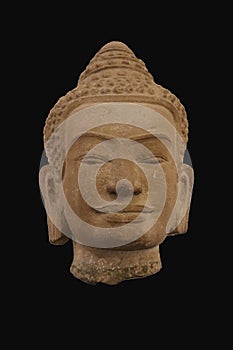 Statue of Buddha`s head
