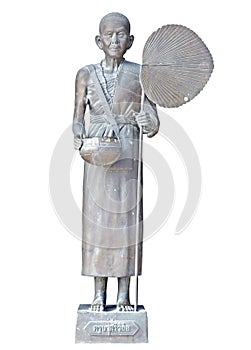 Statue of buddhist monk