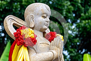 Statue at a Buddhist temple in Thailand