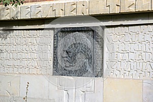 Statue Burgemeester Tellegen At Amsterdam The Netherlands 15-9-2019