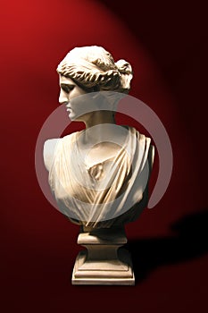 Statua torace da romano dea 