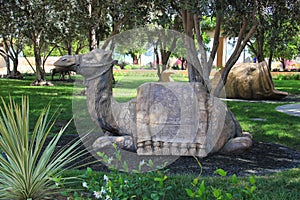 Statue of Camels and Fish