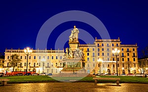 Statue of Camillo Benso, Count of Cavour in Turin