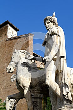 Statue at the Campidoglio in Rome