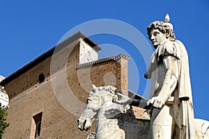 Statue at the Campidoglio in Rome