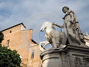 Statue at the Campidoglio in Rome