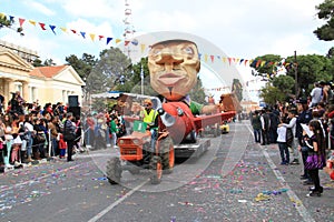 Statue on Carnival Procession.
