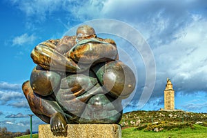 The statue of CarÃÂ³n