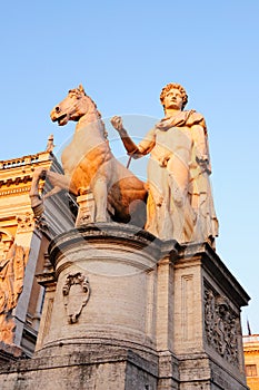 Statue of Castor and Pollux photo