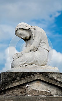 Statue in Cemetery