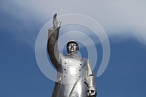 Statue of Chairman Mao Zedong photo