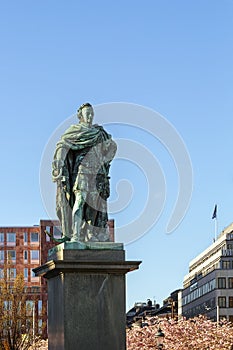 Statue of Charles XIII (Karl XIII) in Stockholm, Sweden